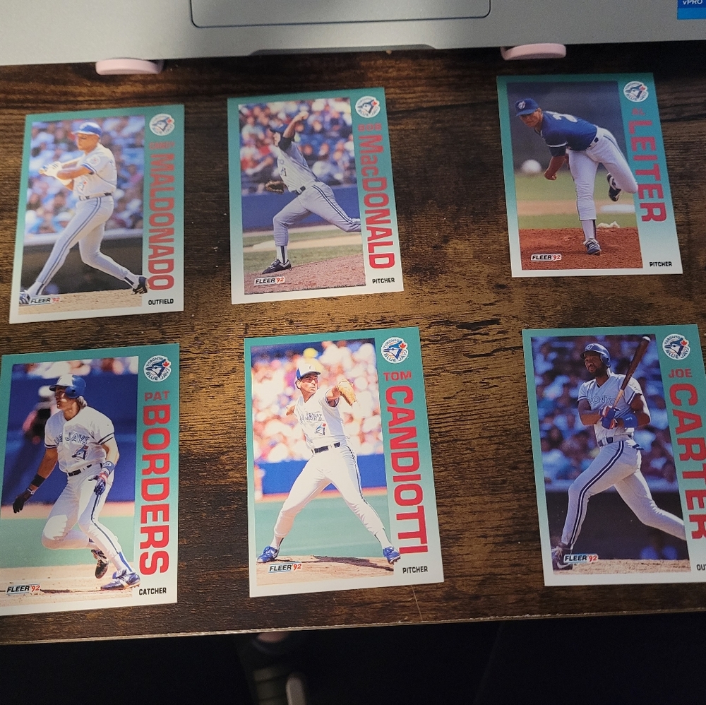 ⚾️ 1992 Fleer | World Series Winning Toronto Blue Jays Team Set ⚾️